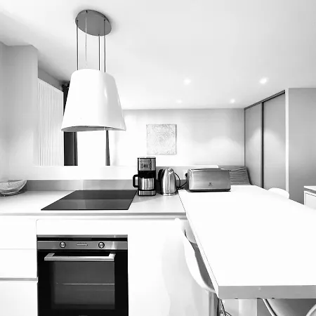Appartement Le White Cosy à 5 Minutes Du Avec Parking Privatif Gratuit *